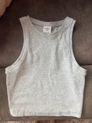 & Other Stories Grey tank top thumbnail 1