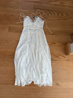 Lioness white midi dress thumbnail 2