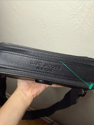 Marc Jacobs Snapshot DTM Black Leather Crossbody Camera Bag thumbnail 6