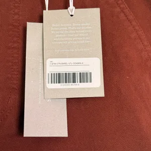Everlane The Utility Barrel Pant Rosewood Brown Organic Cotton Size 6 NWT thumbnail 11