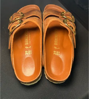 Birkenstock Arizona Big Gold Buckle Slide Sandal thumbnail 4