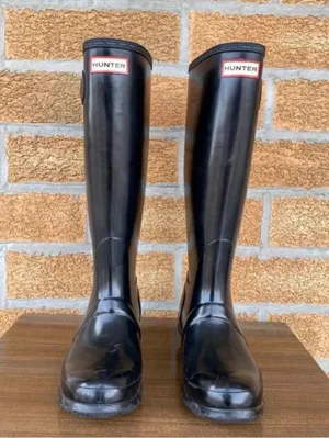 Hunter original tall boots size 6 thumbnail 2