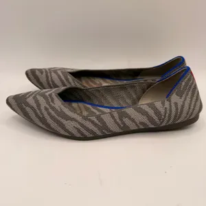 Rothy's The Point Grey Zebra Animal Print Knit Flats Womens Size 7.5 (RETIRED) thumbnail 3