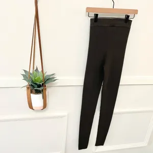 Fear of God Essentials Ribbed Brown Leggings Knit Size M thumbnail 5