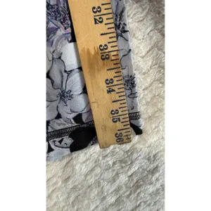 Lululemon align High Rise Floral Leggings Black Grey Purple Size 4 thumbnail 5