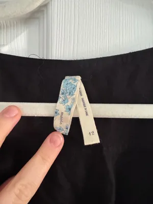 Maeve Black Button-Front Mini Dress thumbnail 3