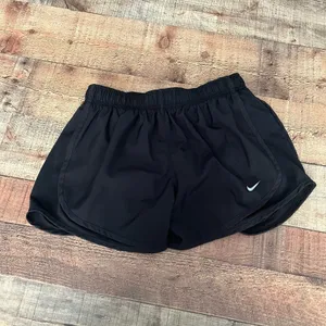 Nike Bundle Black & Floral DriFit Drawstring Lined Pockets Running Shorts Sz M thumbnail 5