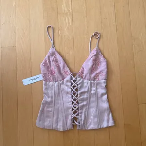 Princess Polly Devonna pink beaded corset top thumbnail 2