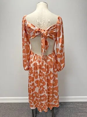 *NEW* Mittoshop Light My Love Floral Midi Dress thumbnail 5
