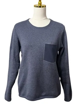 Arc'teryx Covert Sweater, Women's, Heathered Navy Blue, Size M thumbnail 1