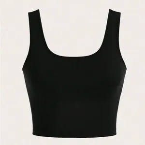 SheIn Womens Shaping Top Medium Black thumbnail 1