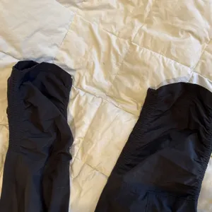 Athleta Black Drawstring Elastic Waist Pants With Pockets Size 8 thumbnail 8