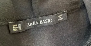 Zara Basic Leopard Print Half-Zip Colorblock Hoodie Pullover - Size XS 🐆✨ thumbnail 13