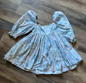 Cute Tie Dye Printed Dress Multiple Size M thumbnail 2