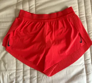 Nike Women's Crimson Red Aeroswift Shorts thumbnail 1