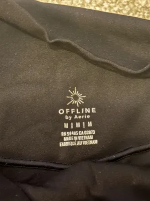 Aerie Crossover Flare Leggings High-Waisted OFFLINE by thumbnail 3