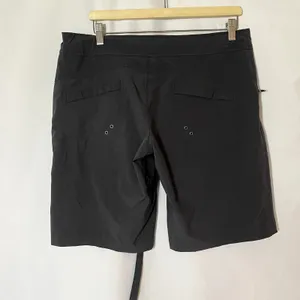 Free‎ Country women's sport gray shorts drawstring waist zipper pockets size L thumbnail 4