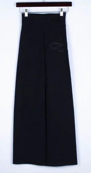 3 for $25‎ Fitlee E-motionwear Black Wide Leg Leggings Sz S thumbnail 1