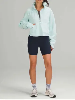 Lululemon Ladies Oversized Scuba Funnel Neck Sweatshirt Size XS/S thumbnail 2