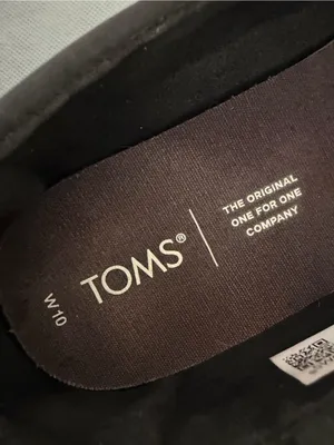 TOMS Alpargata Mallow Puff Black Women’s Slip-Ons Size 10 (B241) thumbnail 8