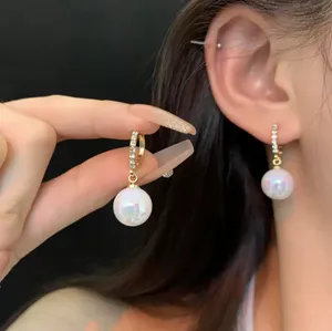 Pearl Earrings New fashion temperament earrings thumbnail 2