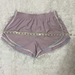 Nike Dri-Fit Women Purple Athletic Brief Lined Running Short Pants.Size-… thumbnail 3