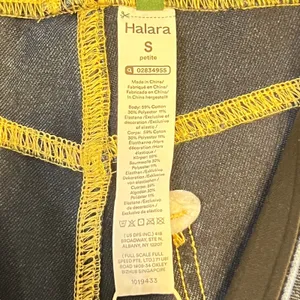641 | NWT Halara Flex High Waist Flare Leg Stretch Denim Blue Womens S thumbnail 9