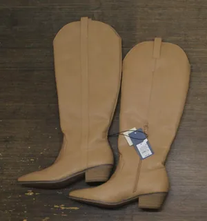 Universal Thread Womens Sommer Western Boots 87929902 Light Brown 9.5M thumbnail 1