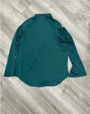 GAP Emerald Green Button Down Shirt  thumbnail 4