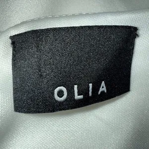 OLIA Gorgeous White High Neck Halter Open Back Mini‎ Dress EUC Size Small thumbnail 7