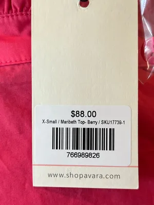 Avara Maribeth Top Berry Women’s Lace-Trim Button Front Blouse - Berry Pink New thumbnail 10