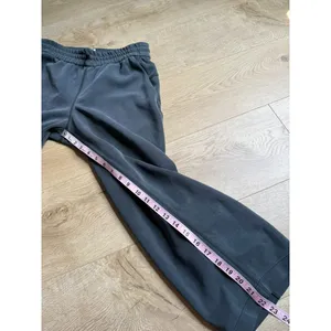 Lululemon Softstreme High-Rise Straight-Leg Cropped Pant 22" Black/gray Size 6 thumbnail 7
