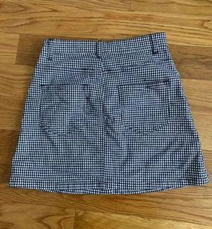 John Galt Gingham Mini Skirt thumbnail 2