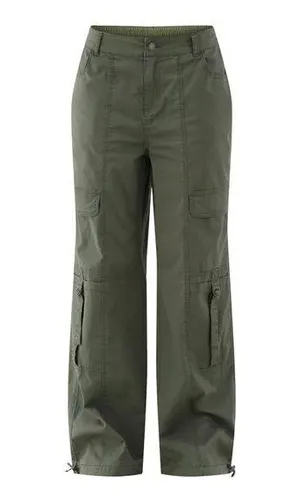 Cargo Parachute Pants nwt Women’s juniper olive green thumbnail 1