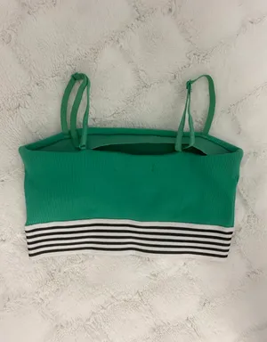 Green Cropped Top thumbnail 3