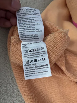 Cotton On Colorblock Half-Zip Sweater in White, Peach & Pink thumbnail 5