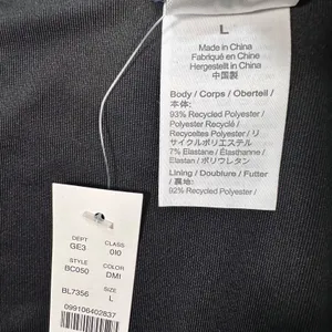 J.Crew Textured Curved Waist Cheeky Bikini Swim Bottom Size Large Blue BC050 New thumbnail 5