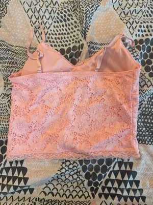 No Boundaries Pink Tank Blouse  thumbnail 3