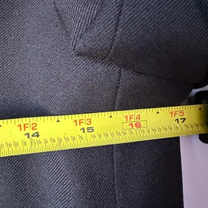 Ben Over Black Blazer Womens Sz 10 Modern Fit single‎ Button thumbnail 7
