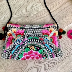 Festive purse and matching earring bundle thumbnail 2