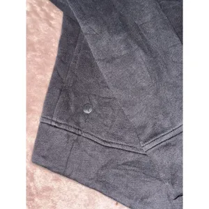 Lululemon Women's Scuba Full Zip Hoodie Fleece Sweatshirt Jacket Black Size 6 thumbnail 5