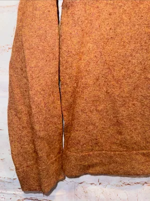 J. Crew Women's Crewneck Teddie Sweater pullover M wool cotton blend warm fall thumbnail 3
