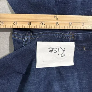 LEE Blue Jeans Womens Size 20 L Long Stretch Dark Wash Denim Straight 38X30 thumbnail 10