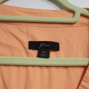 J. Crew Coral Rosina Sleeveless Midi Wrap Dress Sz 10 thumbnail 5