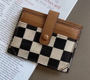 Wallet for Women,Canvas Snap Closure Wallet,Bifold Credit Card Holder Coin Purse With ID Window thumbnail 1