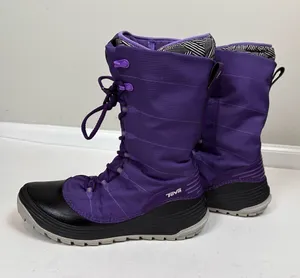 Teva Jordanelle 1003017 Waterproof Thinsulate Snow Boots Purple Women 9.5 thumbnail 1