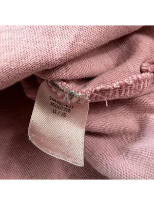Victoria’s Secret PINK Long Sleeve Shirt Womens M Pink Stripe Logo Pocket Tee thumbnail 10