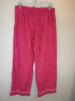 Victoria’s Secret Snowflake Holiday Cotton Pajama Set Large Christmas thumbnail 9