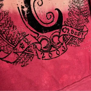 Key Closet Hoodie Dipped Tie Dye Full Zip Hooded Sweater Studded Y2K Grunge 2003 thumbnail 9