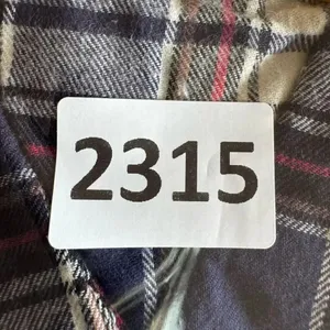 Altar’d State Shirt Button Front Blue Plaid Flannel Mixed Media Lace SZ L #2315 thumbnail 14
